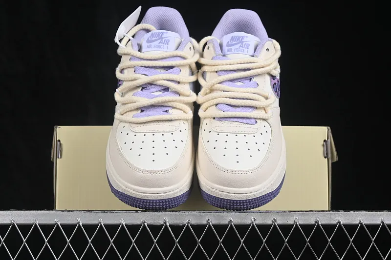 All categories Nk Air Force 1 Air Force series Nk Air Force 1 Low Air Force low-top Nike Air Force 1'07 Low "Taro Leopard" Hand-painted graffiti Taro leopard print Air Force 1 low-top casual sneakers FJ7740-111